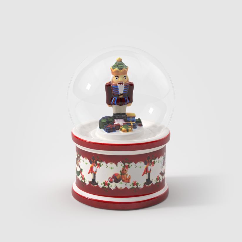 Christmas Toy's Schneekugel Multicoloured, 12.5 x 12.5 x 17 cm
