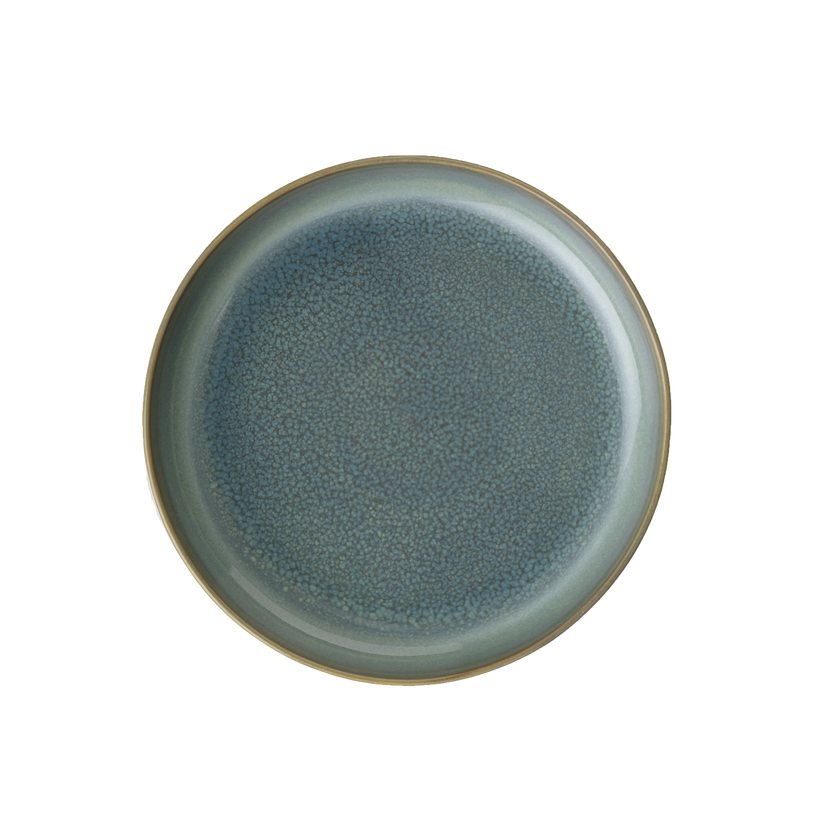 Crafted Pasta bowl Green, 450 ml, Premium Porcelain