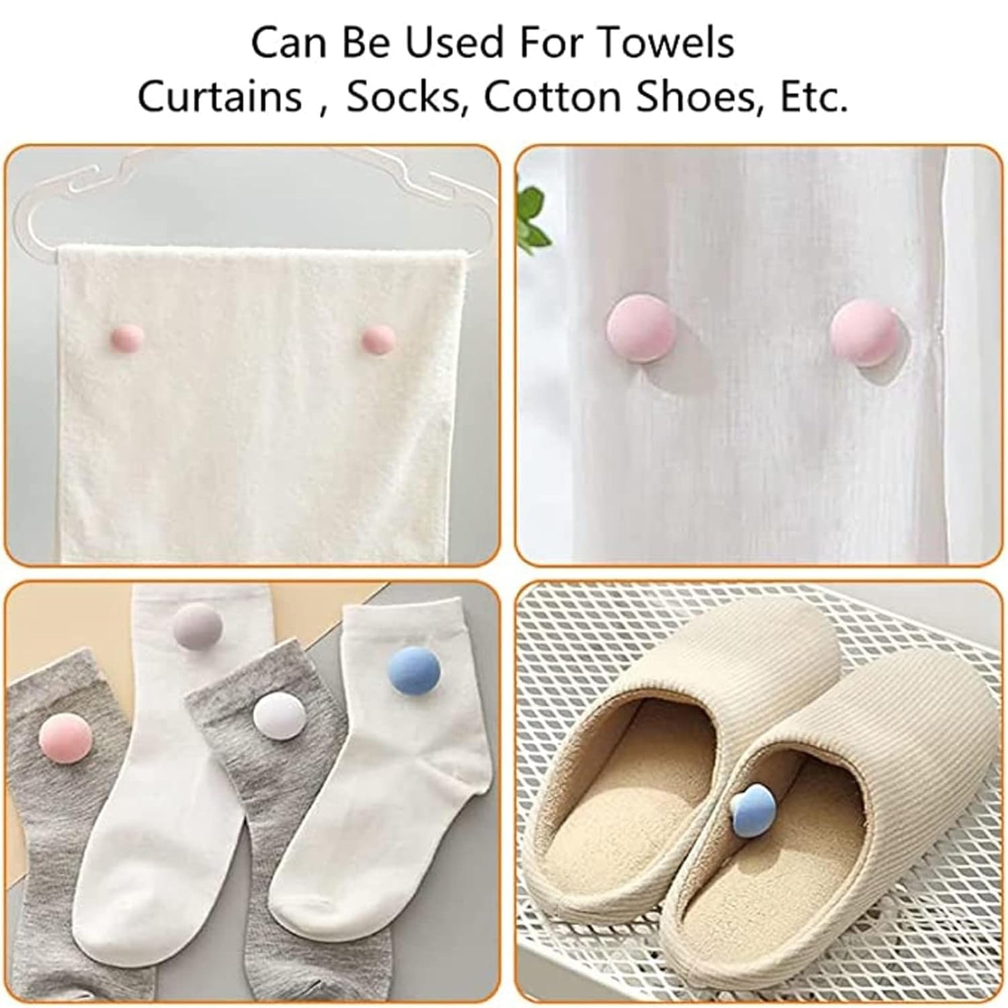8 Pcs Anti-Slip Blanket Clips - Durable Quilt & Bedsheet Holder Button Fixers