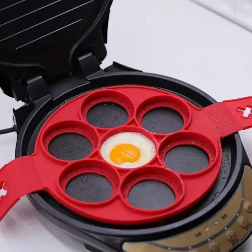 Macadve⢠Multi-Purpose Flip'N'Cook Pancake/Egg/Mini Utthapam Maker