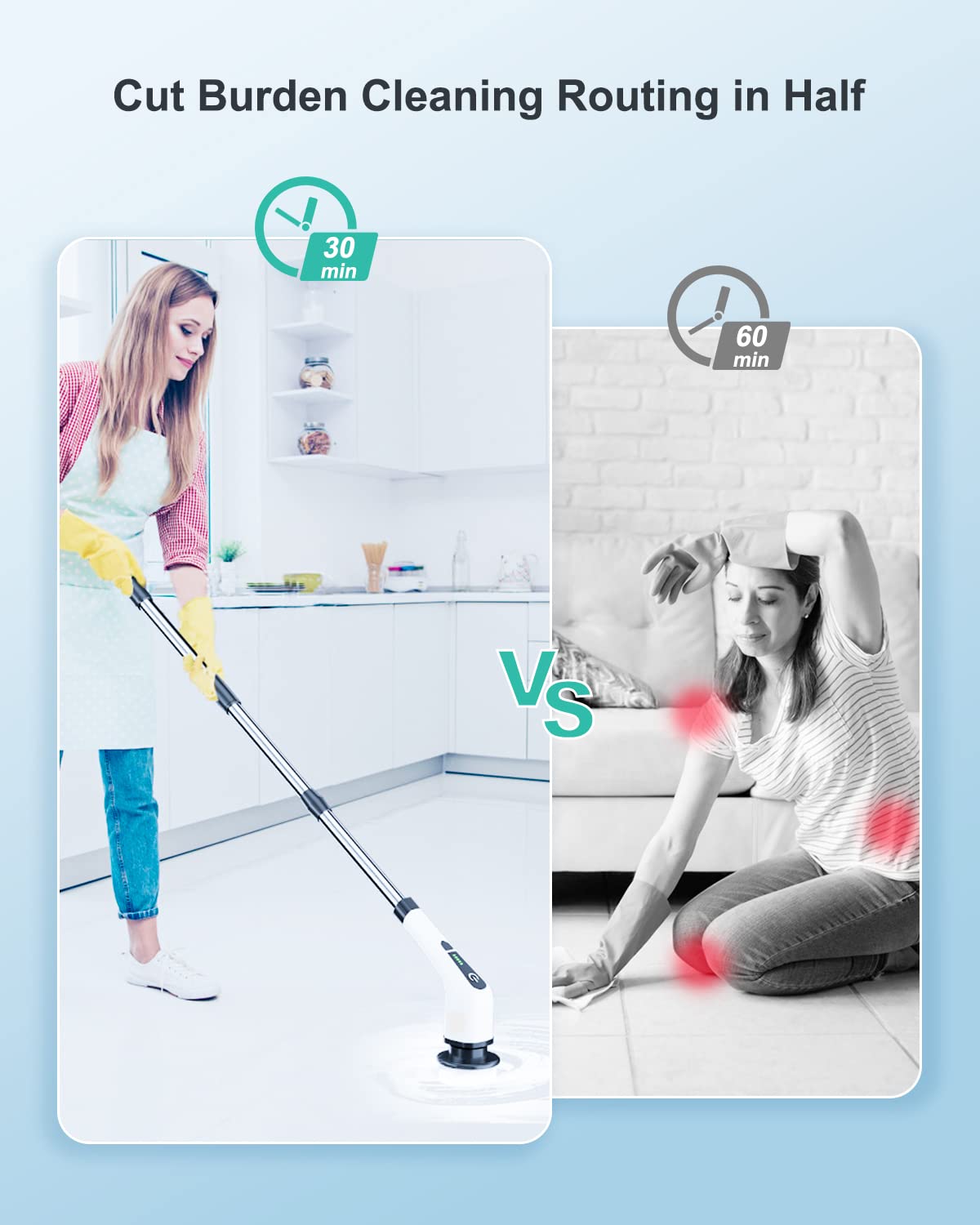 Macadve™ Spin Scrub Electric Cleaning Machine