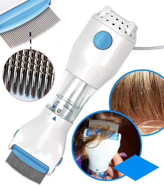 Say Goodbye to Lice Forever with the Electric Head Lice Remover & Anti Lice Hair Spray Combo