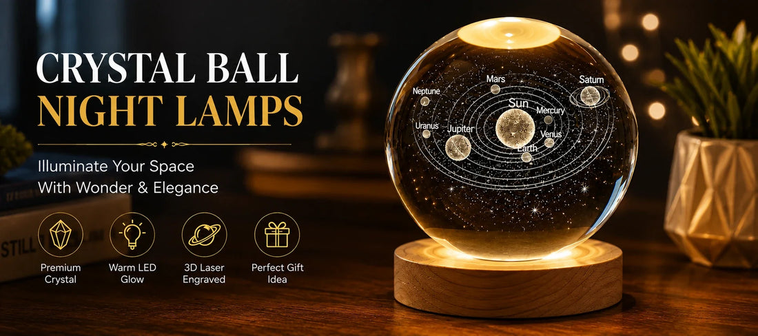 Why Crystal Ball Night Lamps Are Trending In Home Decor