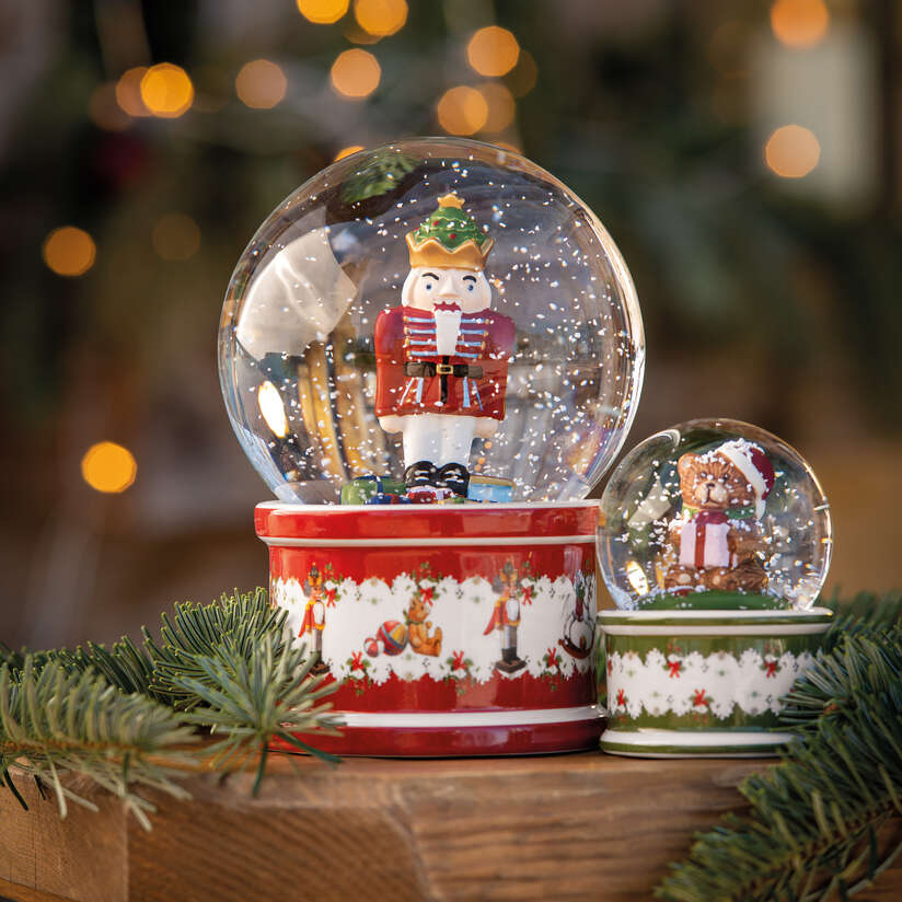 Christmas Toy's Schneekugel Multicoloured, 12.5 x 12.5 x 17 cm