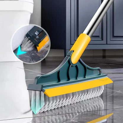 Macadve™ 2 In 1 Scrub Cleaning Brush with Soft Scraper