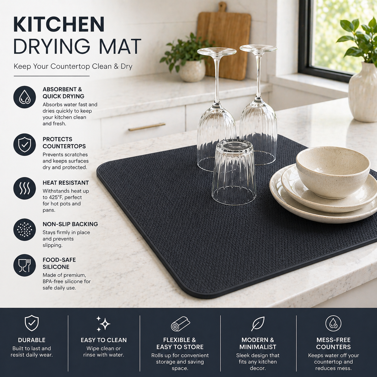 Kitchen Drying Mat