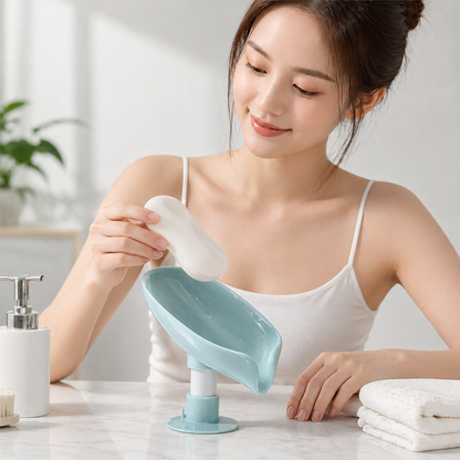 Quick Drain Soap Dish with Suction Base (Sample)