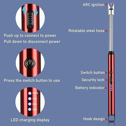 Rechargeable Electric Gas Lighter