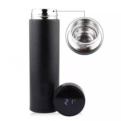 Stainless Steel Temperature Water Bottle – Insulated Hot & Cold Thermos Bottle
