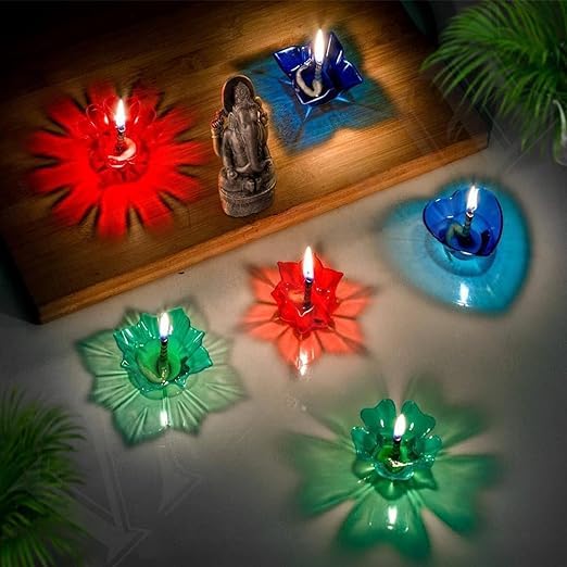 Macadve™ 3D Reflection Diya