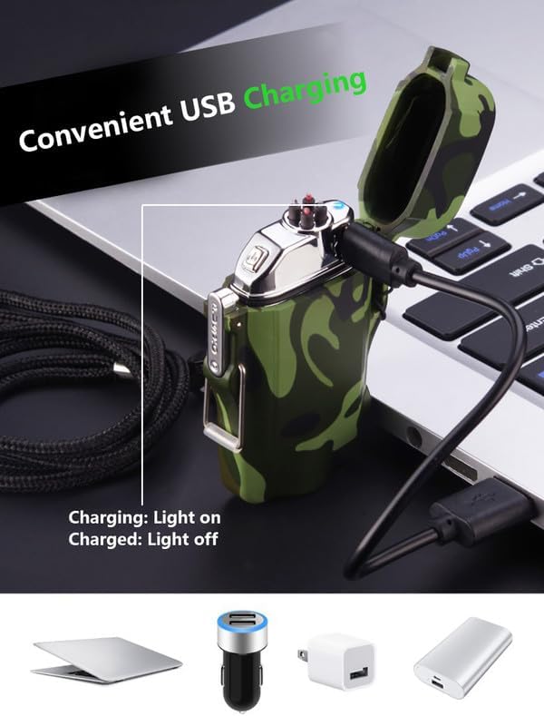 Macadve™ Waterproof USB Plasma Lighter