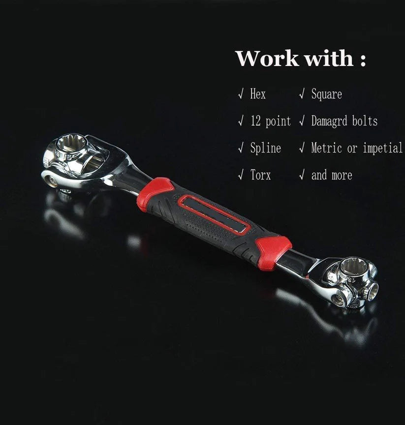 Macadve™ Multi-Function 48-in-1 Stainless Steel Wrench