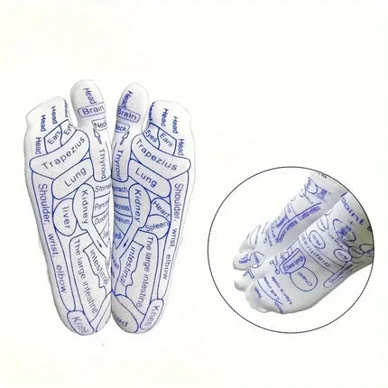 Macadve™ Foot Reflexology Socks with Massage Stick
