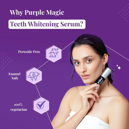 Macadve™ Purple Magic Teeth Whitening Serum