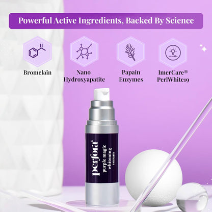 Macadve™ Purple Magic Teeth Whitening Serum