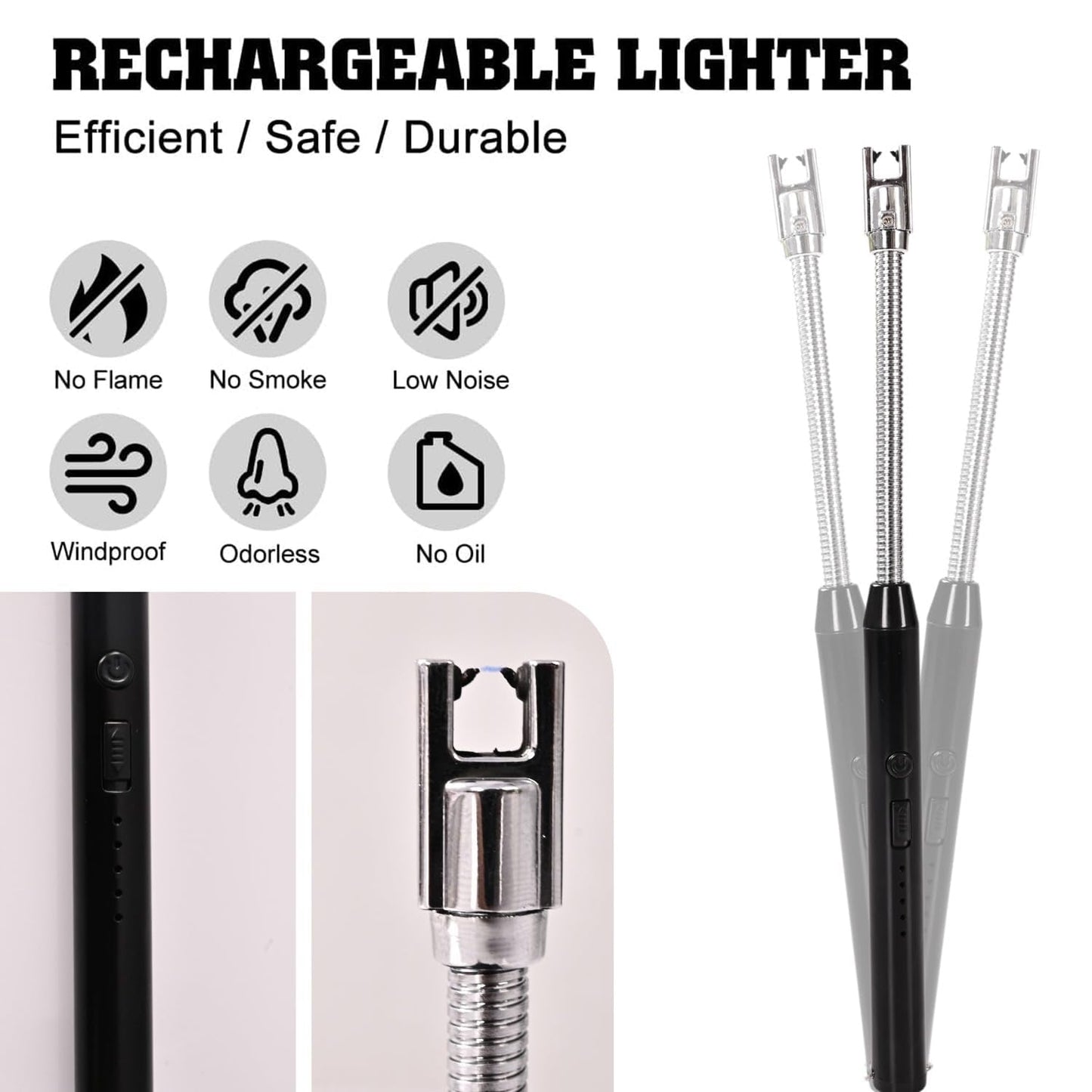 Rechargeable Electric Gas Lighter