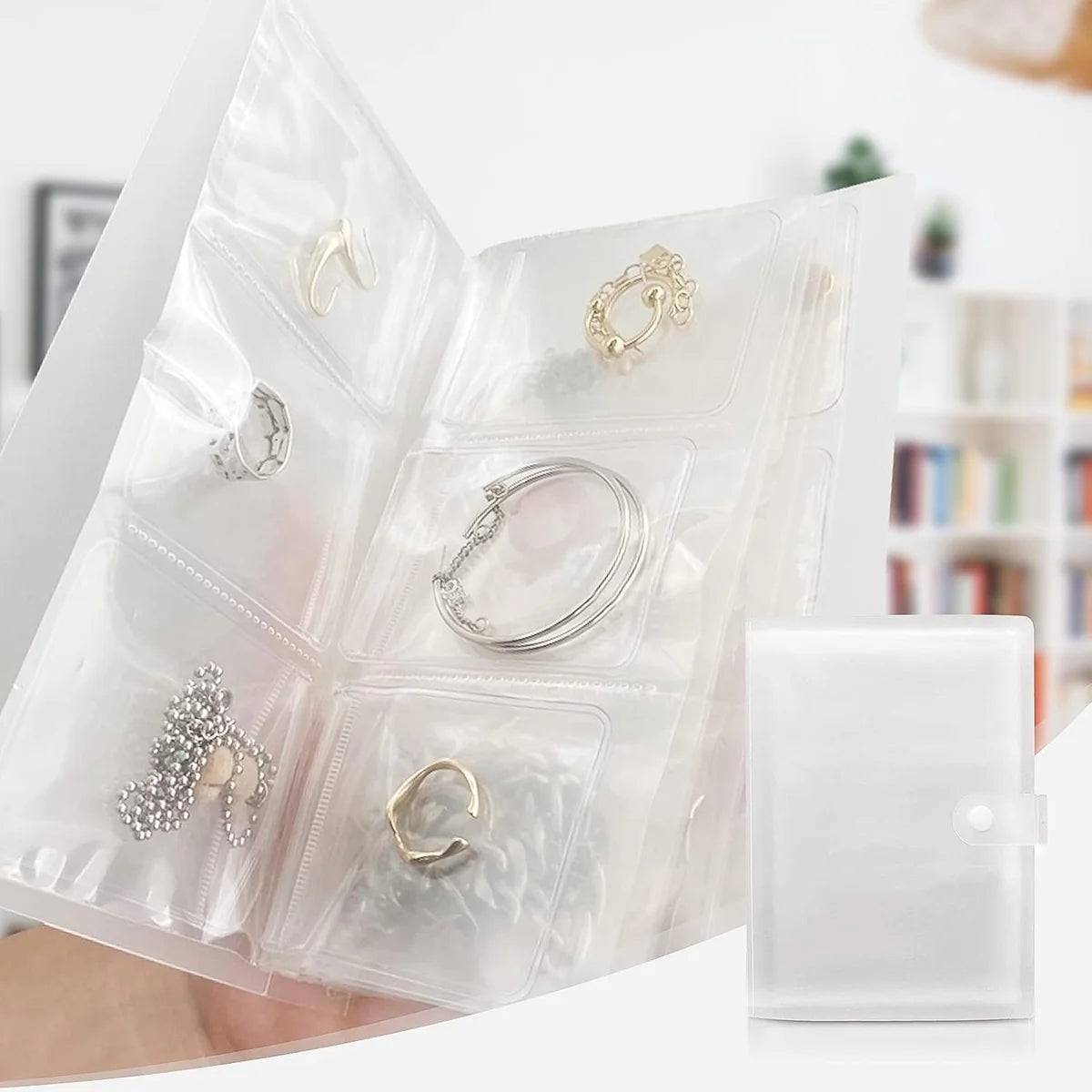 Macadve™ Transparent Jewelry Storage Book