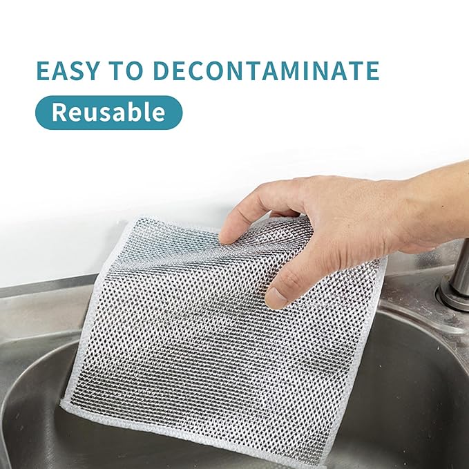 Macadve™ Multipurpose Wire Dishwashing Rags