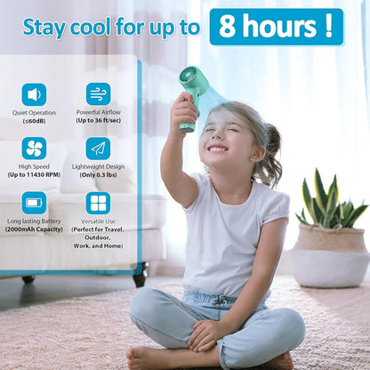 Gold Peel Off Mask & Mini Handheld Fan Combo