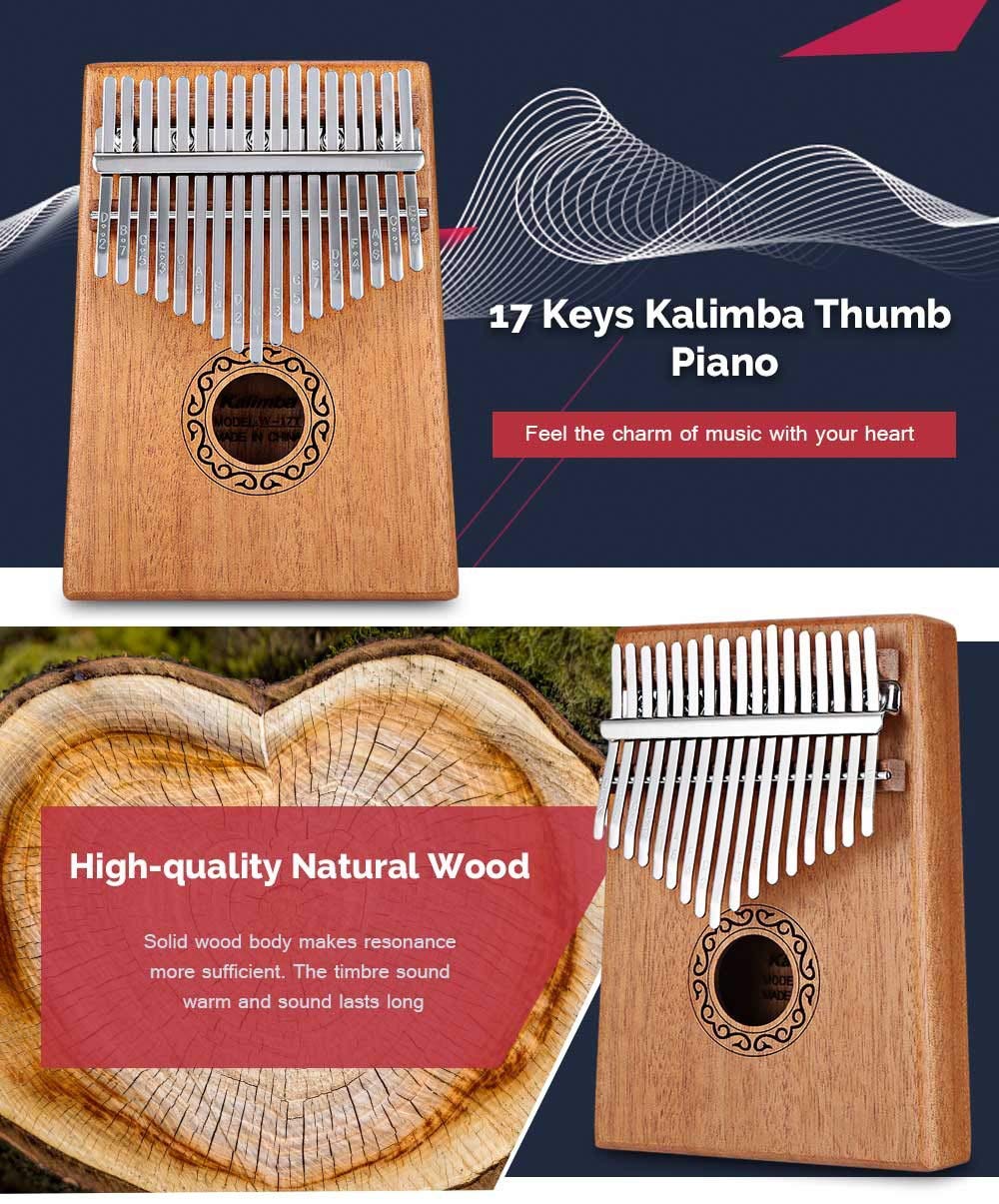 Wooden Kalimba Thumb Piano