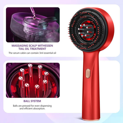 3-1 Red Light Therapy Scalp Massager
