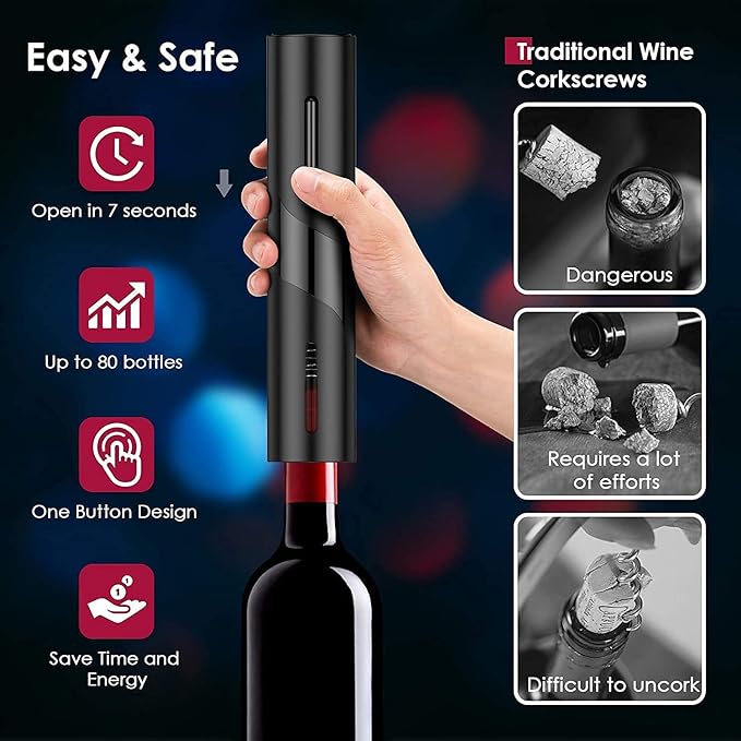 Macadve™ Automatic Electric Wine Opener