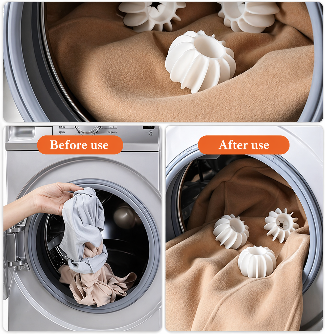 Washing Machine Cleaning Ball (4 Pieces)