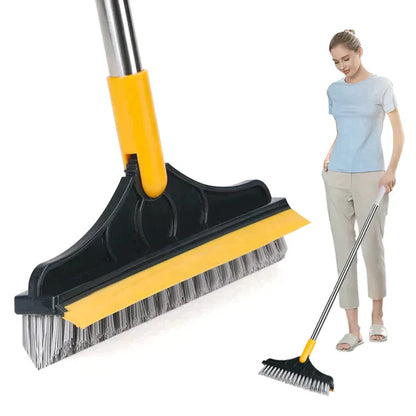 Macadve™ 2 In 1 Scrub Cleaning Brush with Soft Scraper