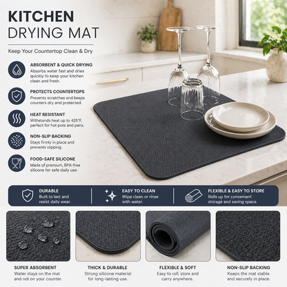Kitchen Drying Mat