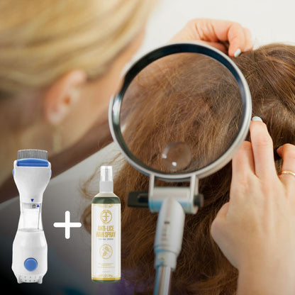 Macadve™ Combo Offer Electric Head Lice Remover & Anti Lice Hair Spray