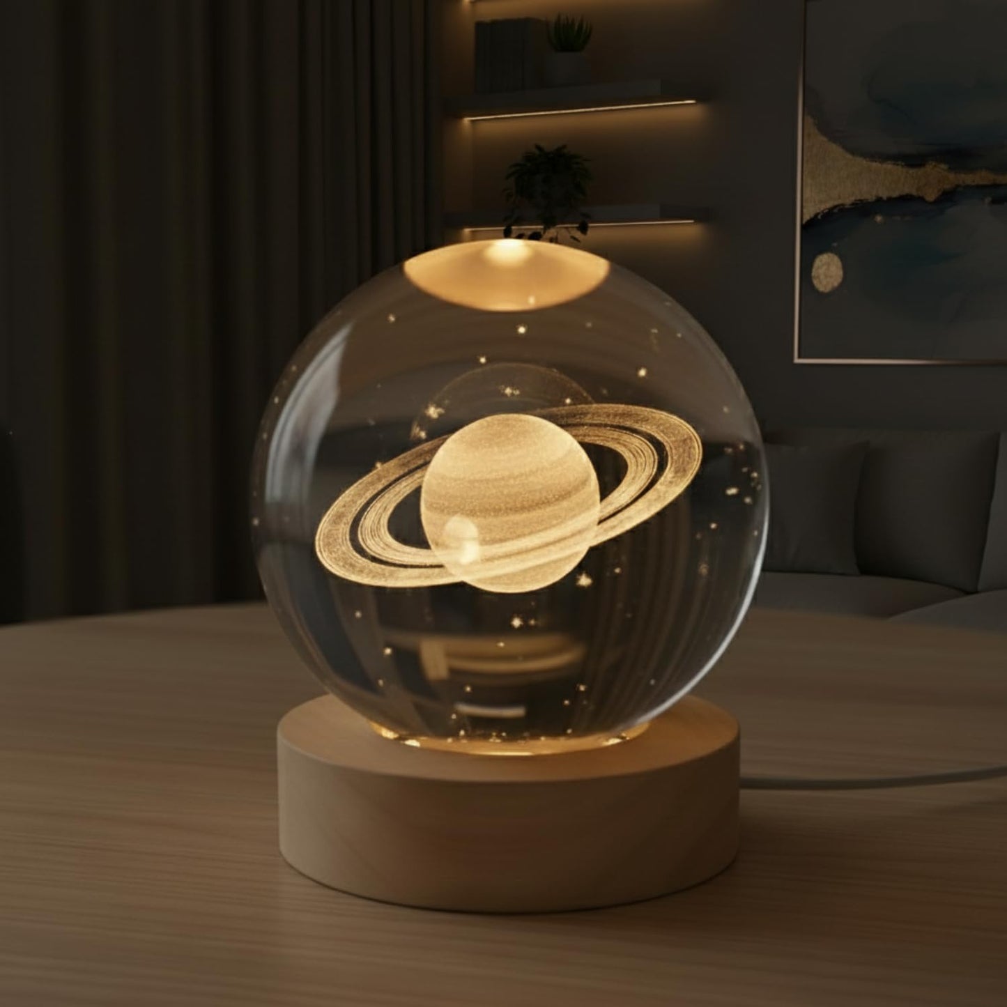 Crystal Ball Night Light