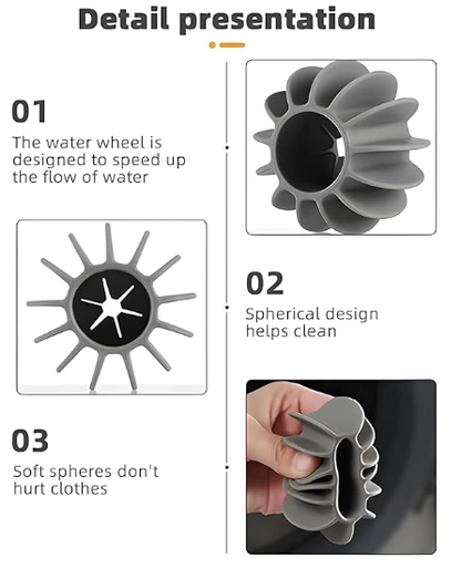 Washing Machine Cleaning Ball (4 Pieces)