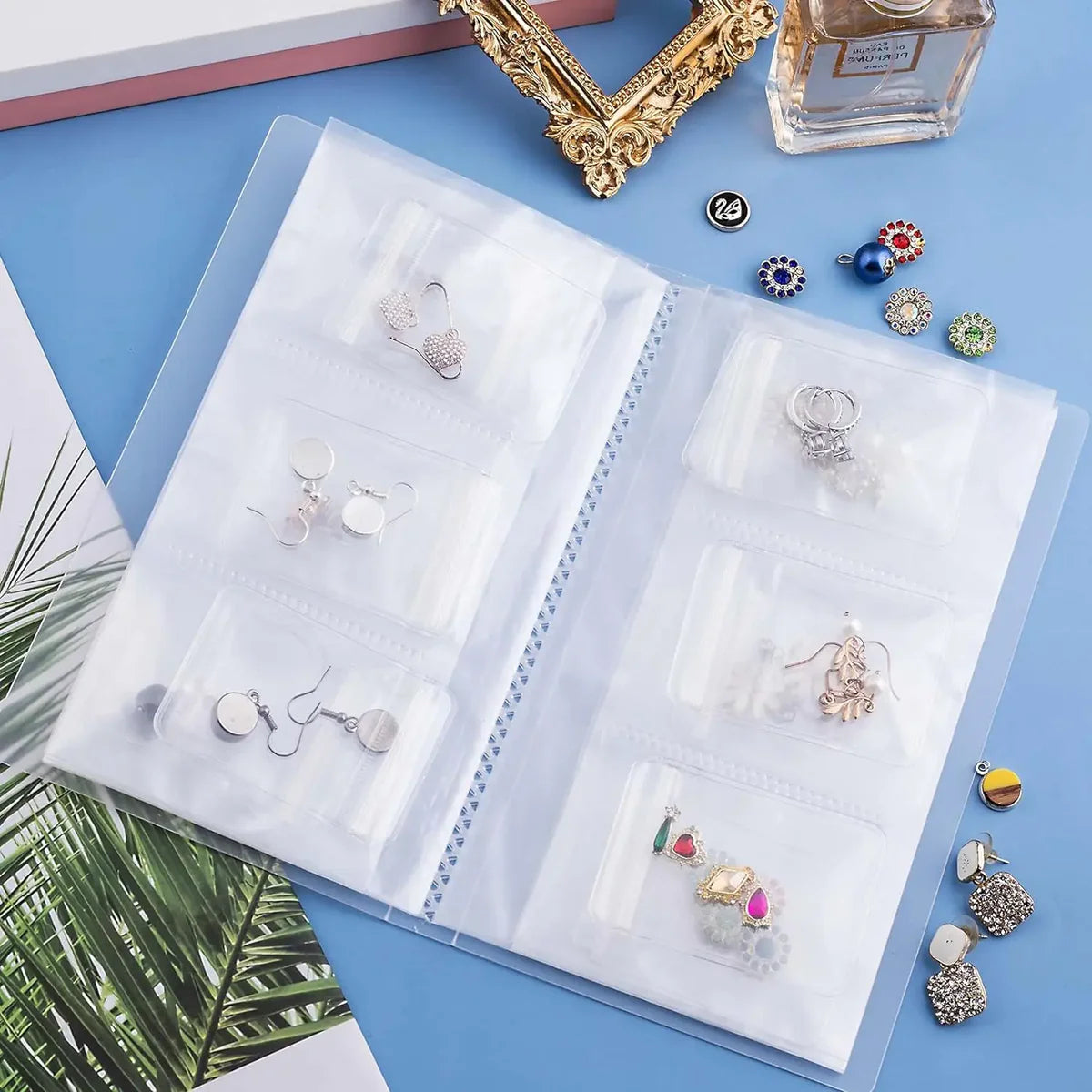 Macadve™ Transparent Jewelry Storage Book