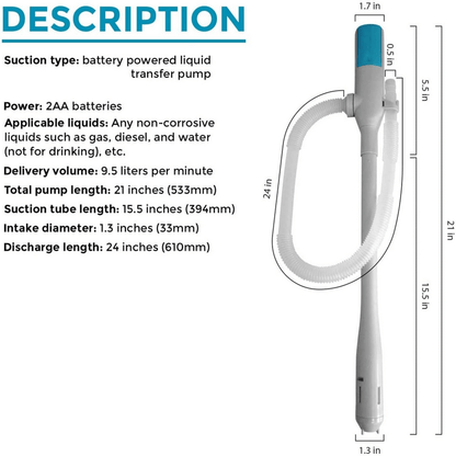 Macadve™ Handheld Liquid Transfer Pump