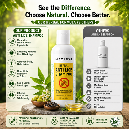 Herbal Anti Lice & Nits Shampoo