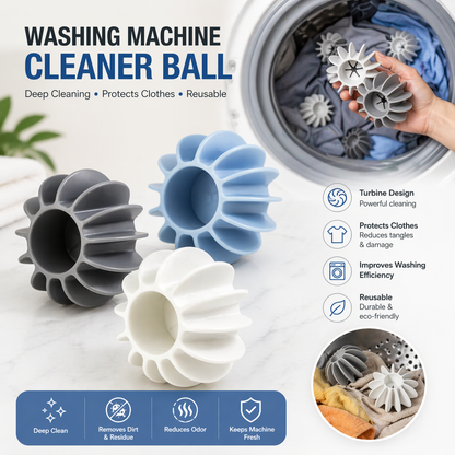 Washing Machine Cleaning Ball (4 Pieces)