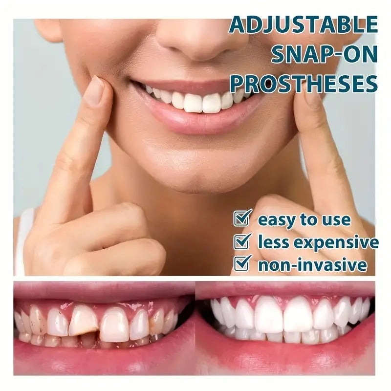 Macadve™ Smile Fit Flex Teeth Denture