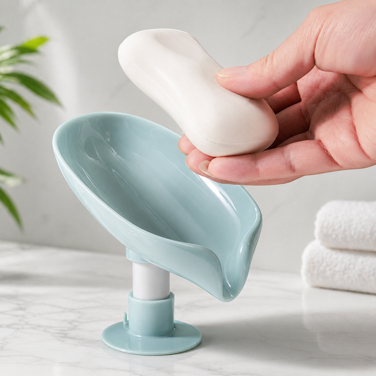 Quick Drain Soap Dish with Suction Base (Sample)