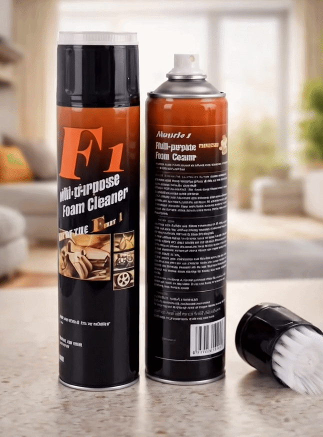 F1 Multi-Purpose Foam Cleaner Spray | Deep Cleaning for Car, Sofa, Kitchen & Home Surfaces