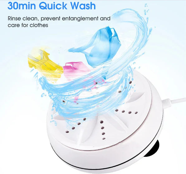 Macadve™ Ultrasonic Mini Washing Machine