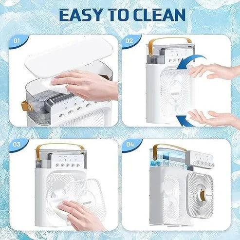 Mini Air Cooler with Mist Spray for Home & Office