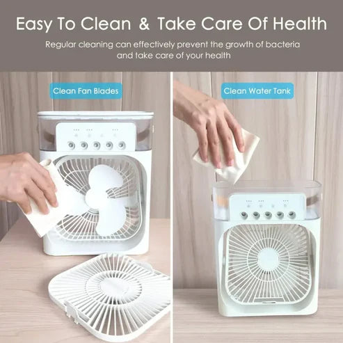 Mini Air Cooler with Mist Spray for Home & Office