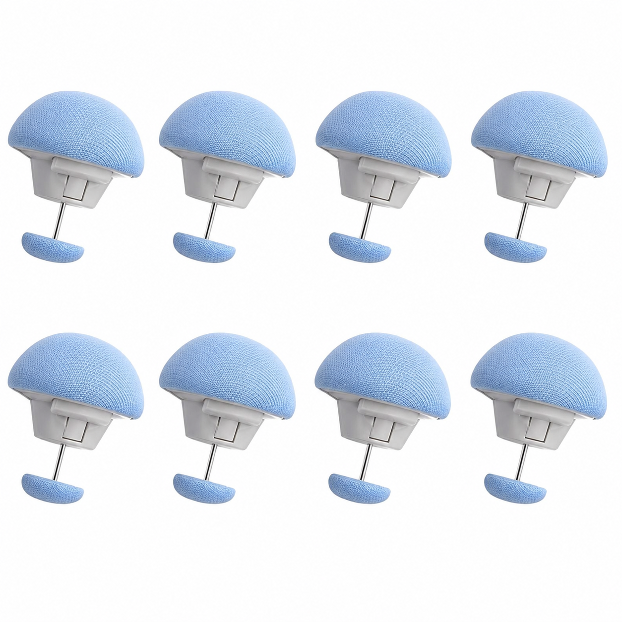 8 Pcs Anti-Slip Blanket Clips - Durable Quilt & Bedsheet Holder Button Fixers