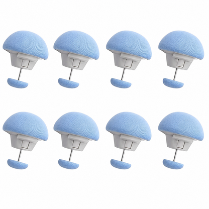 8 Pcs Anti-Slip Blanket Clips - Durable Quilt & Bedsheet Holder Button Fixers
