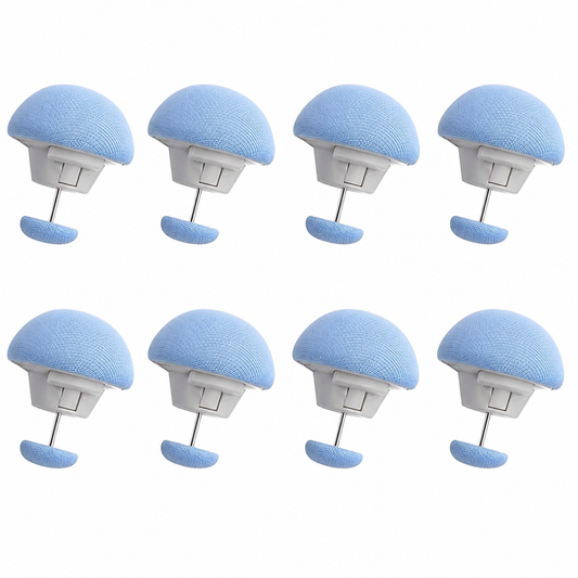 8 Pcs Anti-Slip Blanket Clips - Durable Quilt & Bedsheet Holder Button Fixers