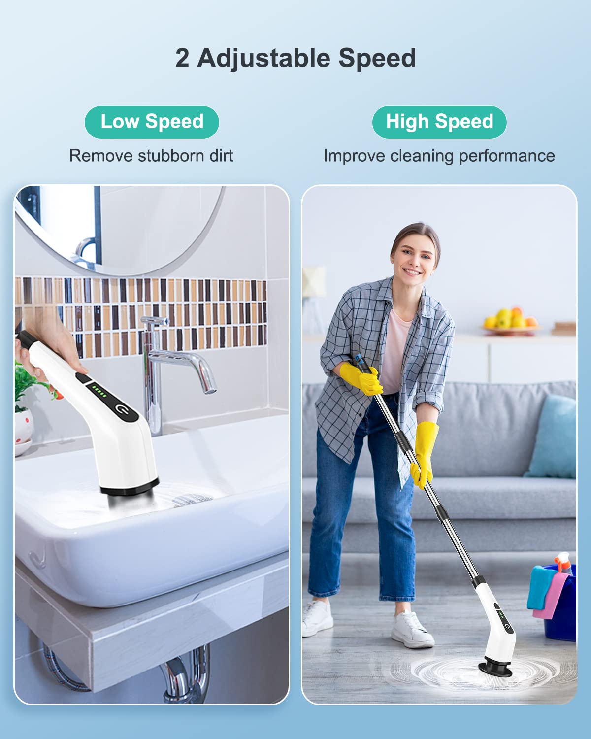 Macadve™ Spin Scrub Electric Cleaning Machine