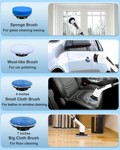 Macadve™ Spin Scrub Electric Cleaning Machine