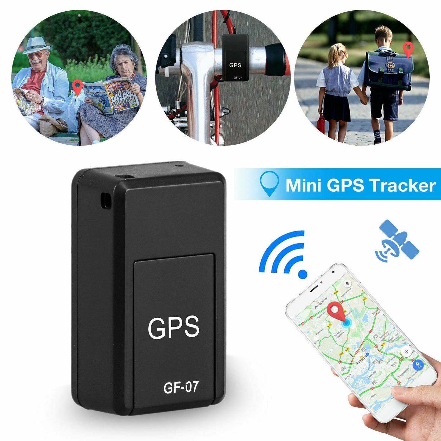 Macadve™ Safe-Steps GPS Tracker